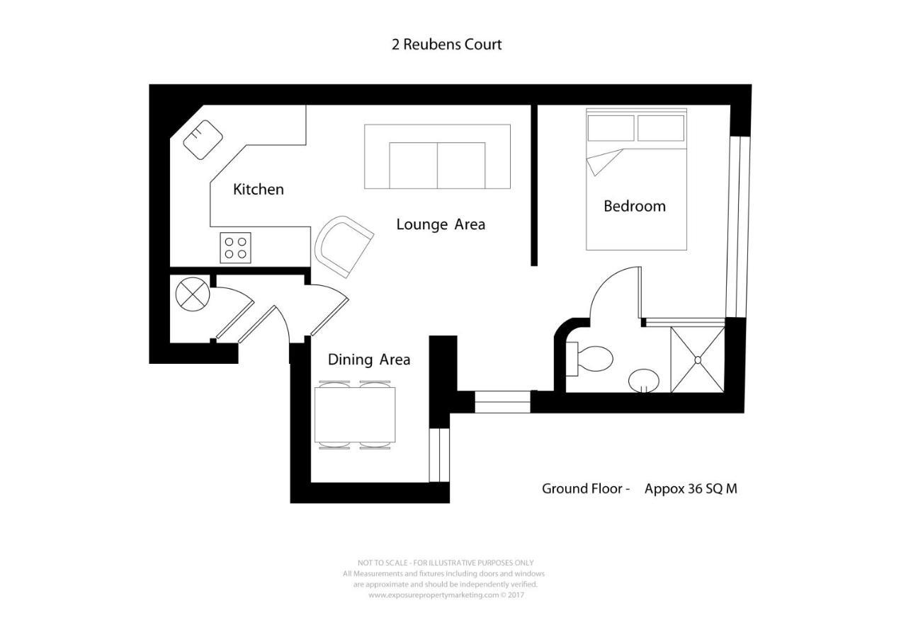 City Apartments - Reubens Court ยอร์ค ภายนอก รูปภาพ