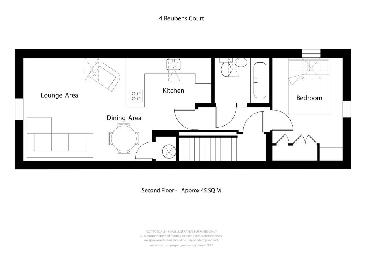 City Apartments - Reubens Court ยอร์ค ภายนอก รูปภาพ